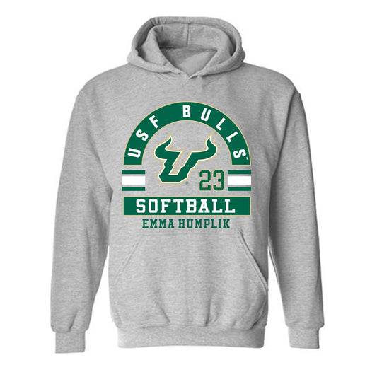 South Florida - NCAA Softball : Emma Humplik - Hooded Sweatshirt Classic Fashion Shersey