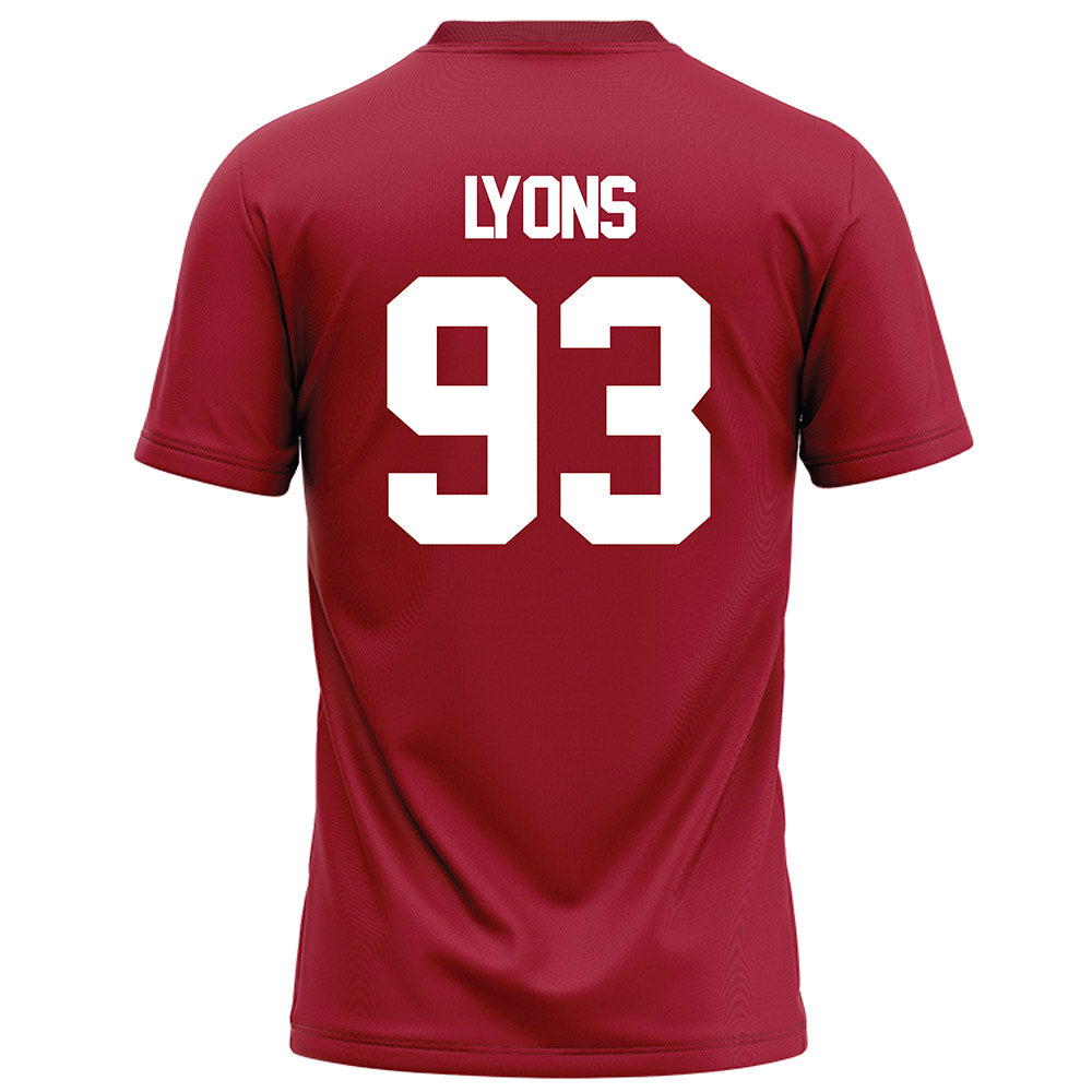 Alabama - Football Alumni : Marty Lyons - Football Jersey