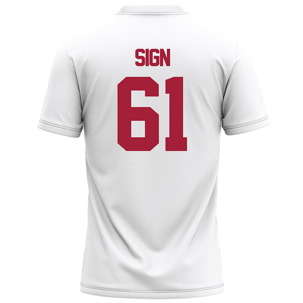 Alabama - Football Alumni : Christopher Sign - Fashion Jersey