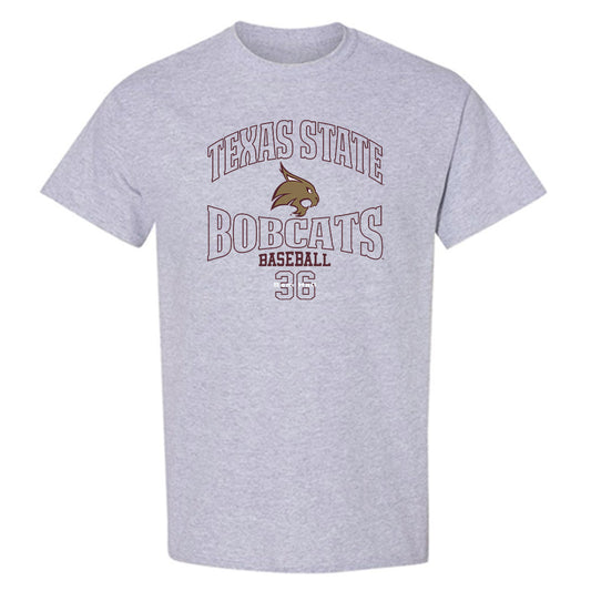 Texas State - NCAA Baseball : Sam Hall - T-Shirt Classic Fashion Shersey