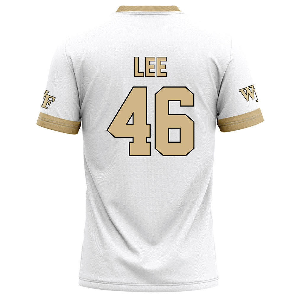 Wake Forest - NCAA Football : Kerrington Lee - White Jersey