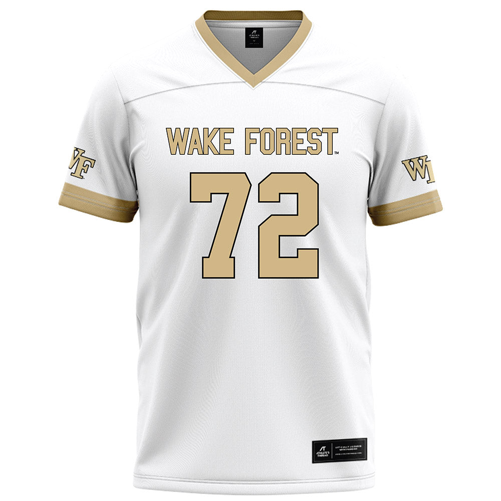 Wake Forest - NCAA Football : Erik Russell - White Jersey – Athlete's Thread