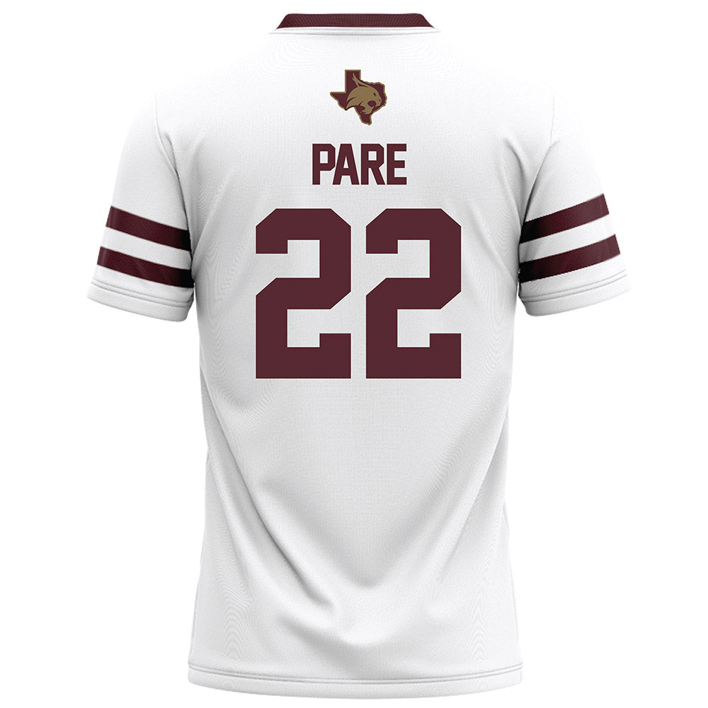 Texas State - NCAA Football : Lincoln Pare - Football Jersey