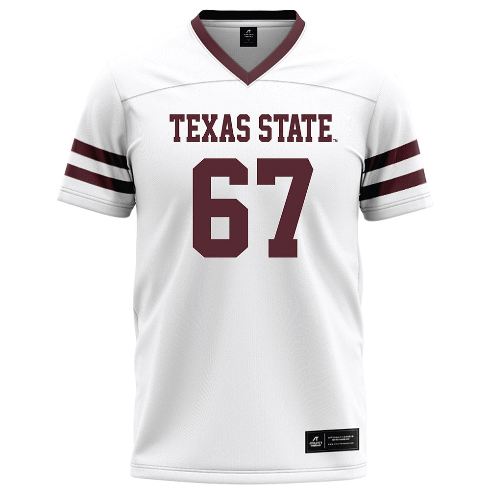 Texas State - NCAA Football : Quattro Perez - Football Jersey – Athlete's  Thread