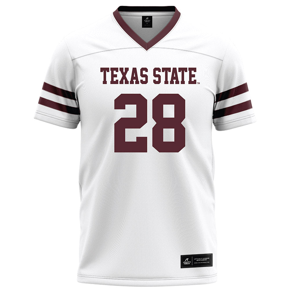 Texas State - NCAA Football : Jahmyl Jeter - Football Jersey – Athlete's  Thread