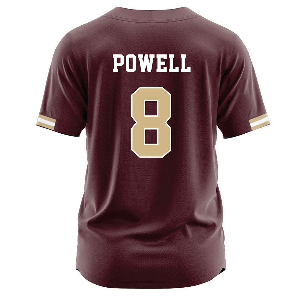 Texas State - NCAA Baseball : Davis Powell - Baseball Jersey