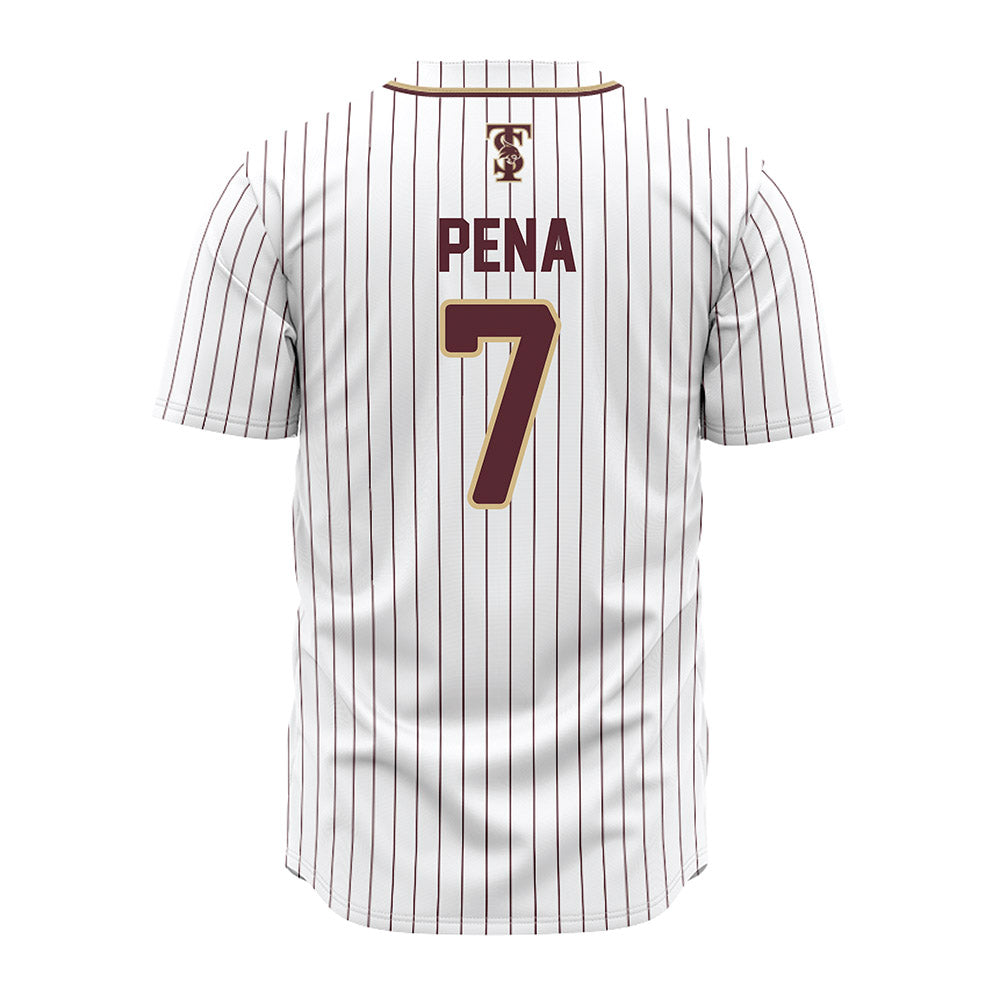 Texas State - NCAA Baseball : Daylan Pena - Baseball Jersey