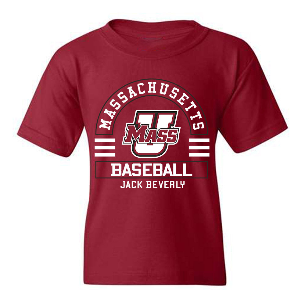 UMass - NCAA Baseball : Jack Beverly - Youth T-Shirt Classic Fashion Shersey