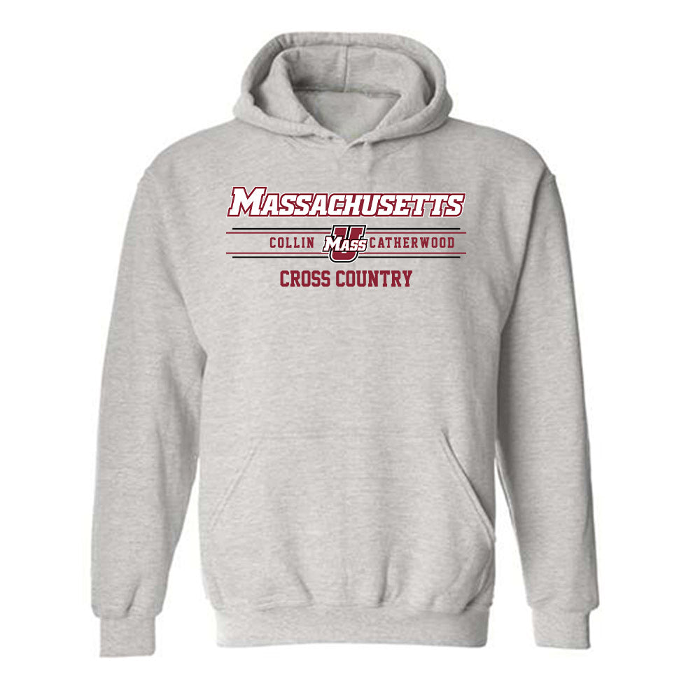 UMass - NCAA Men's Cross Country : Collin Catherwood - Hooded Sweatshirt Classic Fashion Shersey