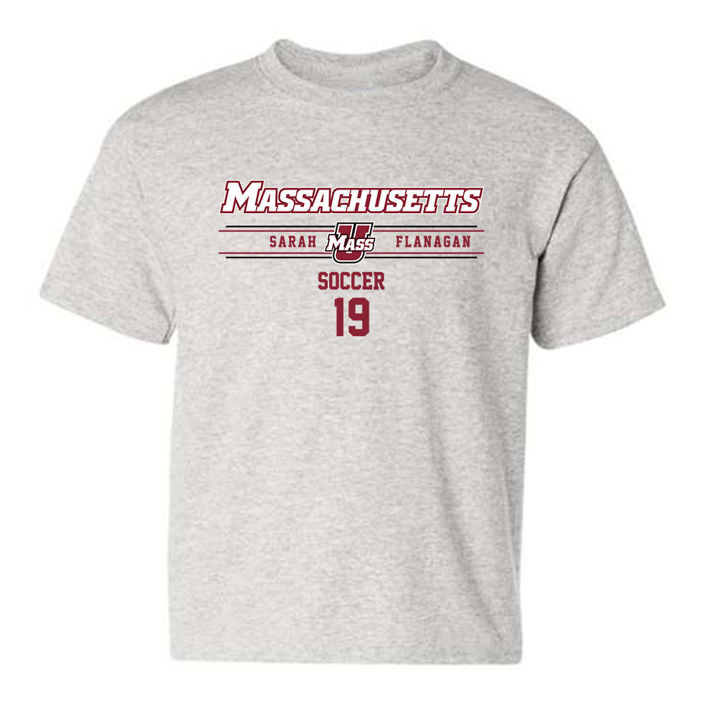 UMass - NCAA Women's Soccer : Sarah Flanagan - Youth T-Shirt Classic Fashion Shersey