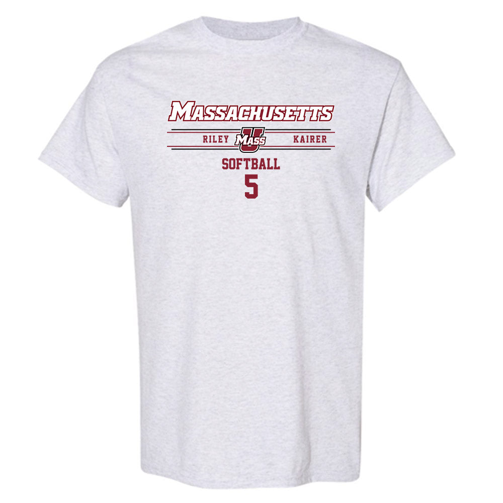 UMass - NCAA Softball : Riley Kairer - T-Shirt Classic Fashion Shersey