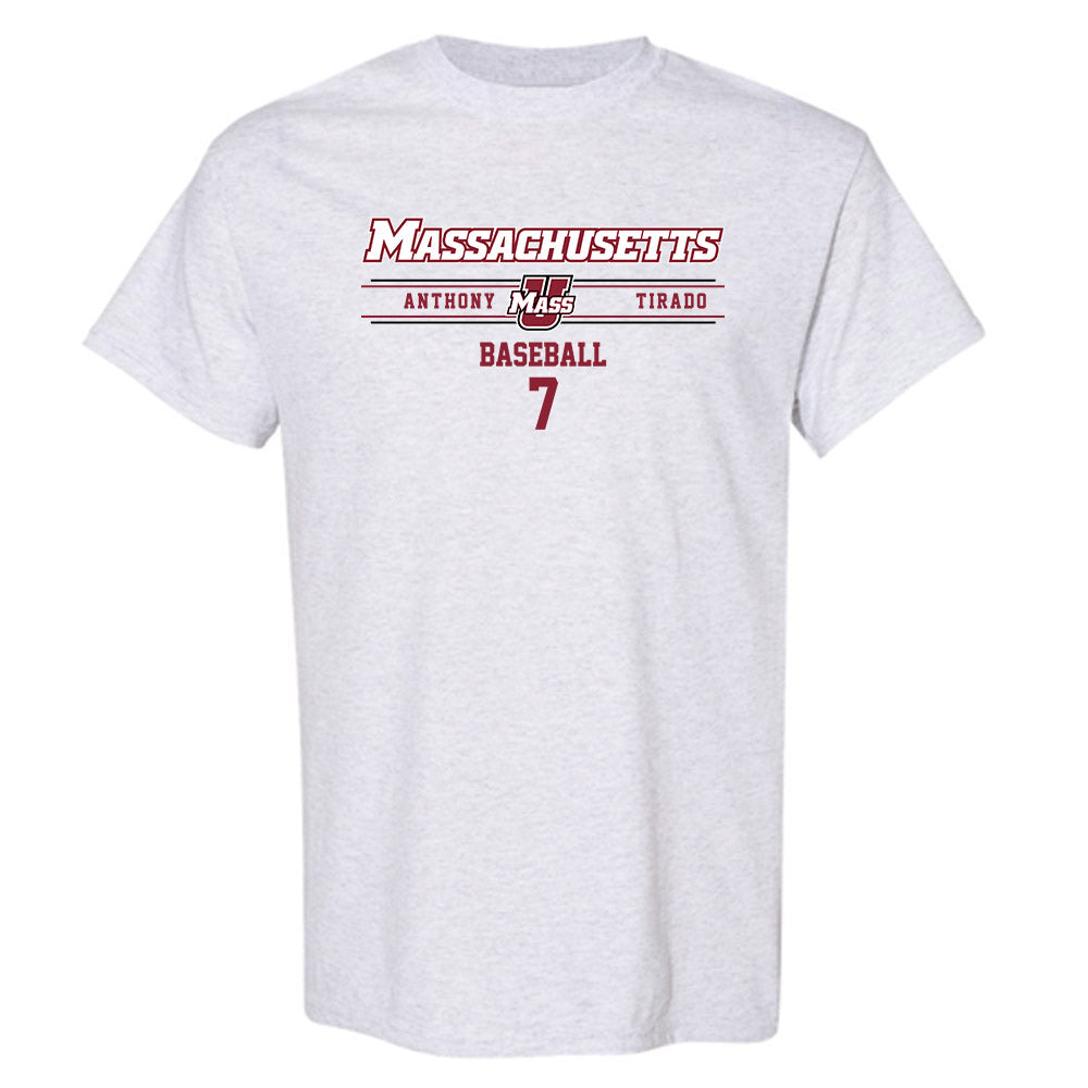 UMass - NCAA Baseball : Anthony Tirado - T-Shirt Classic Fashion Shersey