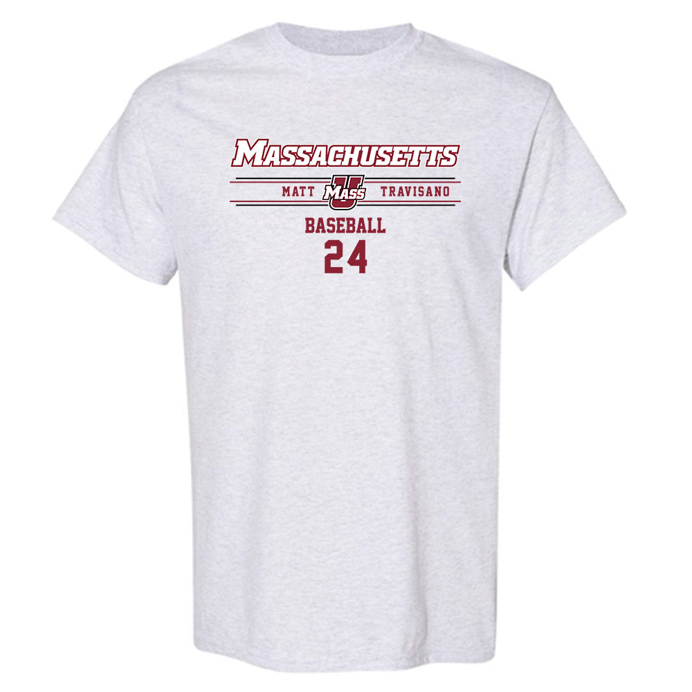 UMass - NCAA Baseball : Matt Travisano - T-Shirt Classic Fashion Shersey