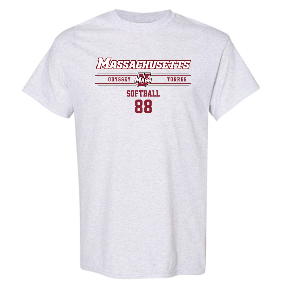 UMass - NCAA Softball : Odyssey Torres - T-Shirt Classic Fashion Shersey