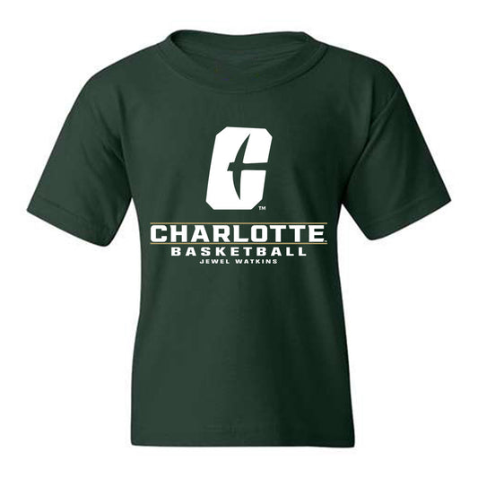 UNC Charlotte - NCAA Women's Basketball : Jewel Watkins - Youth T-Shirt Classic Fashion Shersey