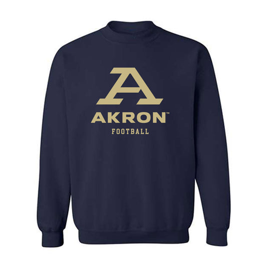 Akron - NCAA Football : Jon'Trell Mixon - Crewneck Sweatshirt Classic Shersey
