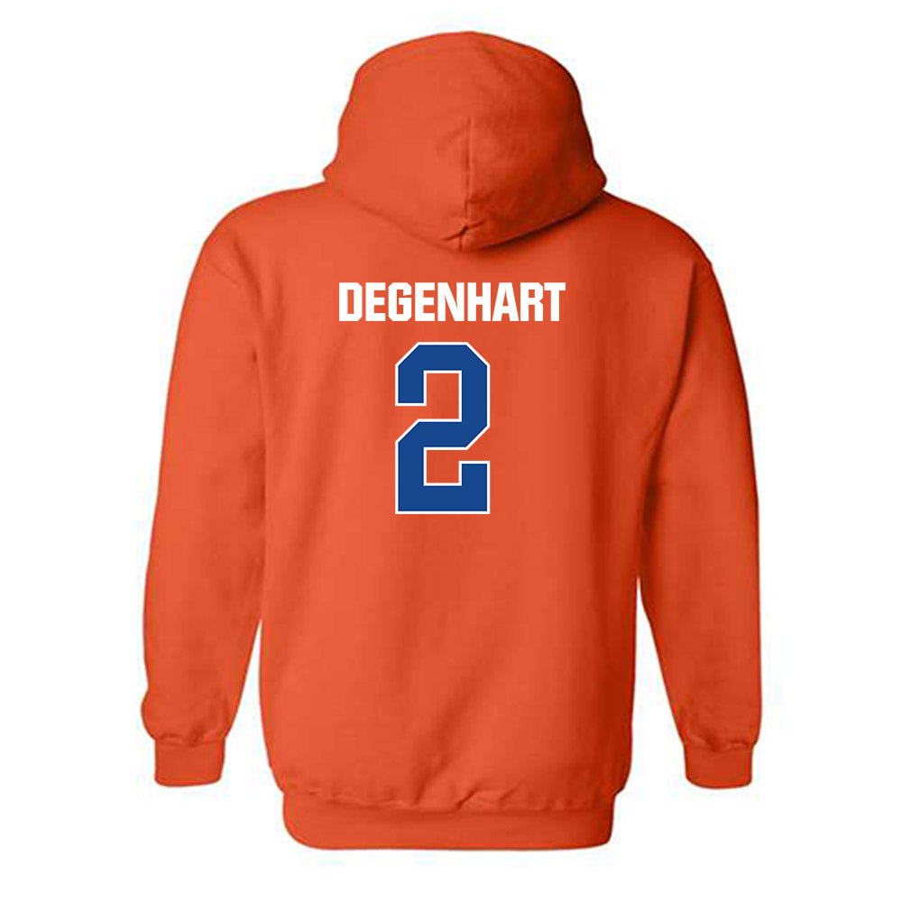 Boise State - NCAA Men's Basketball : Tyson Degenhart - Hooded Sweatshirt Classic Shersey