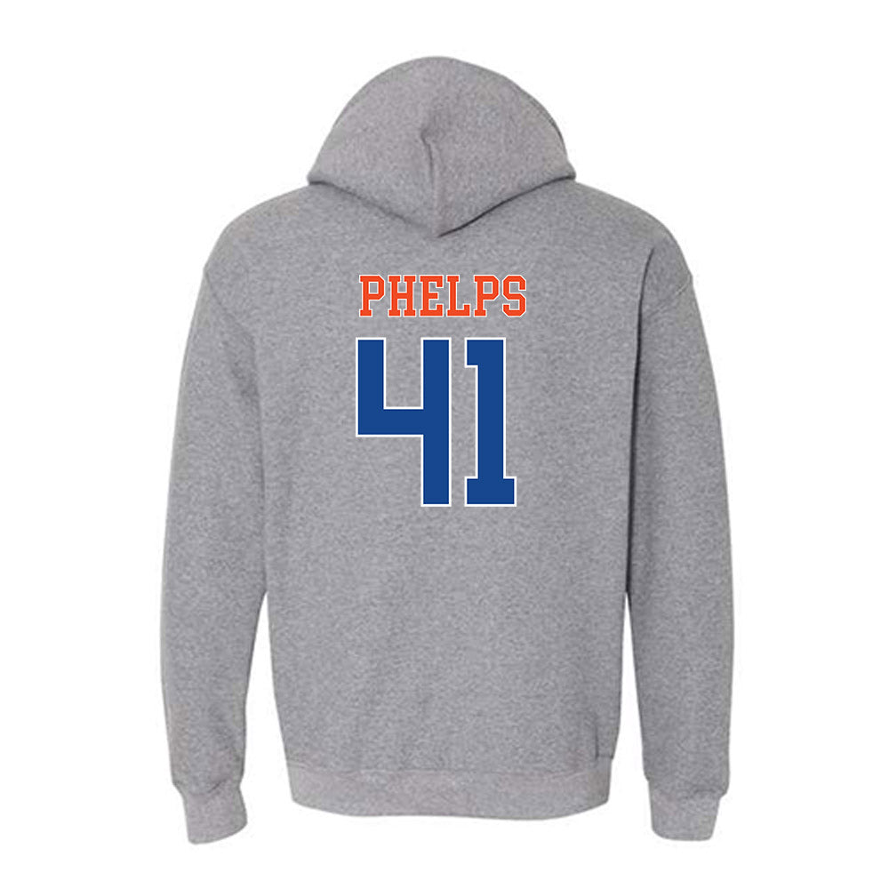 Boise State - NCAA Football : Boen Phelps - Hooded Sweatshirt Classic Shersey