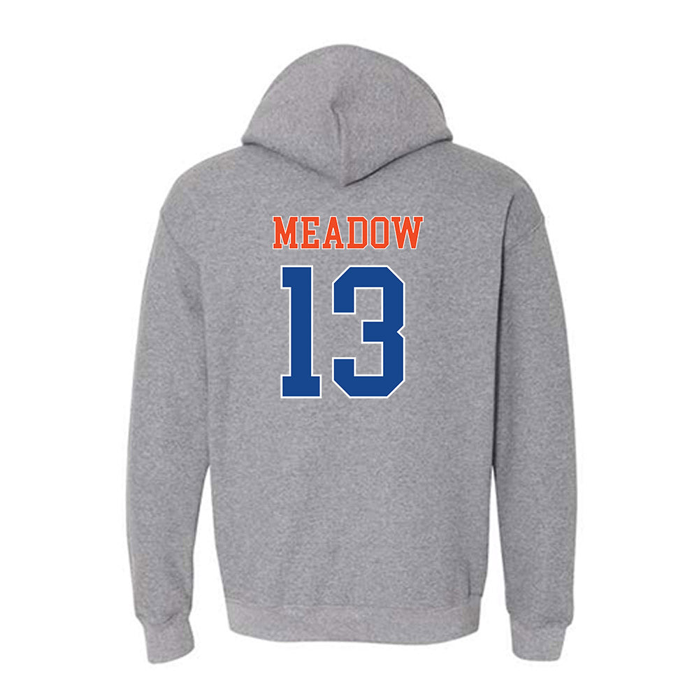 Boise State - NCAA Men's Basketball : Andrew Meadow - Hooded Sweatshirt Classic Shersey
