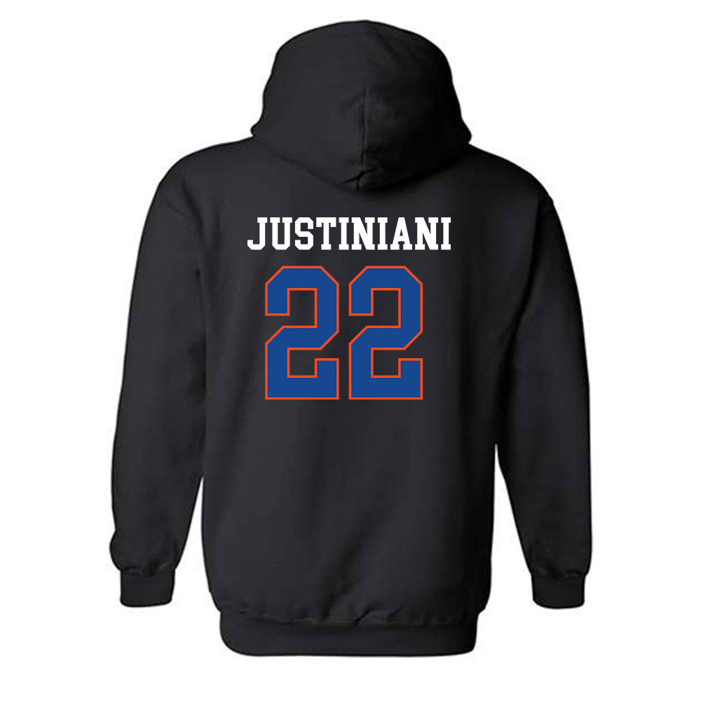 Boise State - NCAA Women's Soccer : Michaela Justiniani - Hooded Sweatshirt Classic Shersey