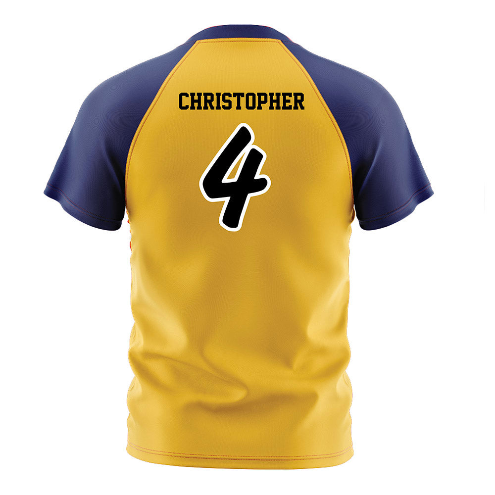 Marquette - NCAA Women's Soccer : Carly Christopher - Gold Soccer Jersey
