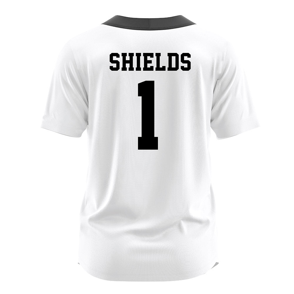 Fairfield - NCAA Softball : Peyton Shields - Baseball Jersey White