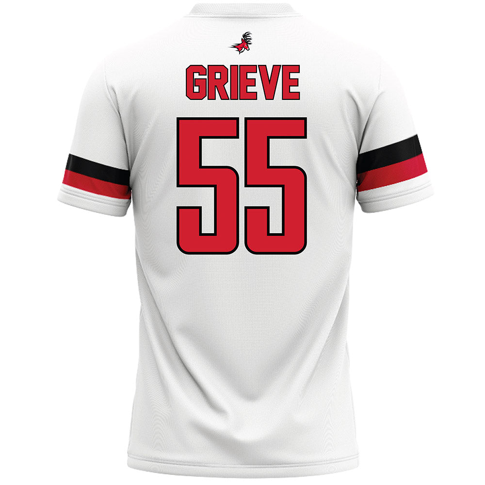 Fairfield - NCAA Men's Lacrosse : Jimmy Grieve - Lacrosse Jersey White