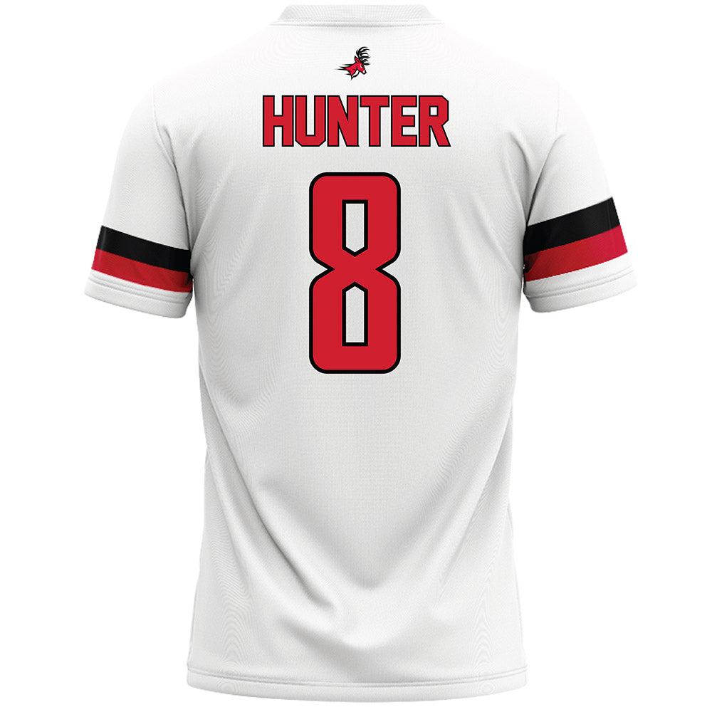 Fairfield - NCAA Men's Lacrosse : Walker Hunter - Lacrosse Jersey White