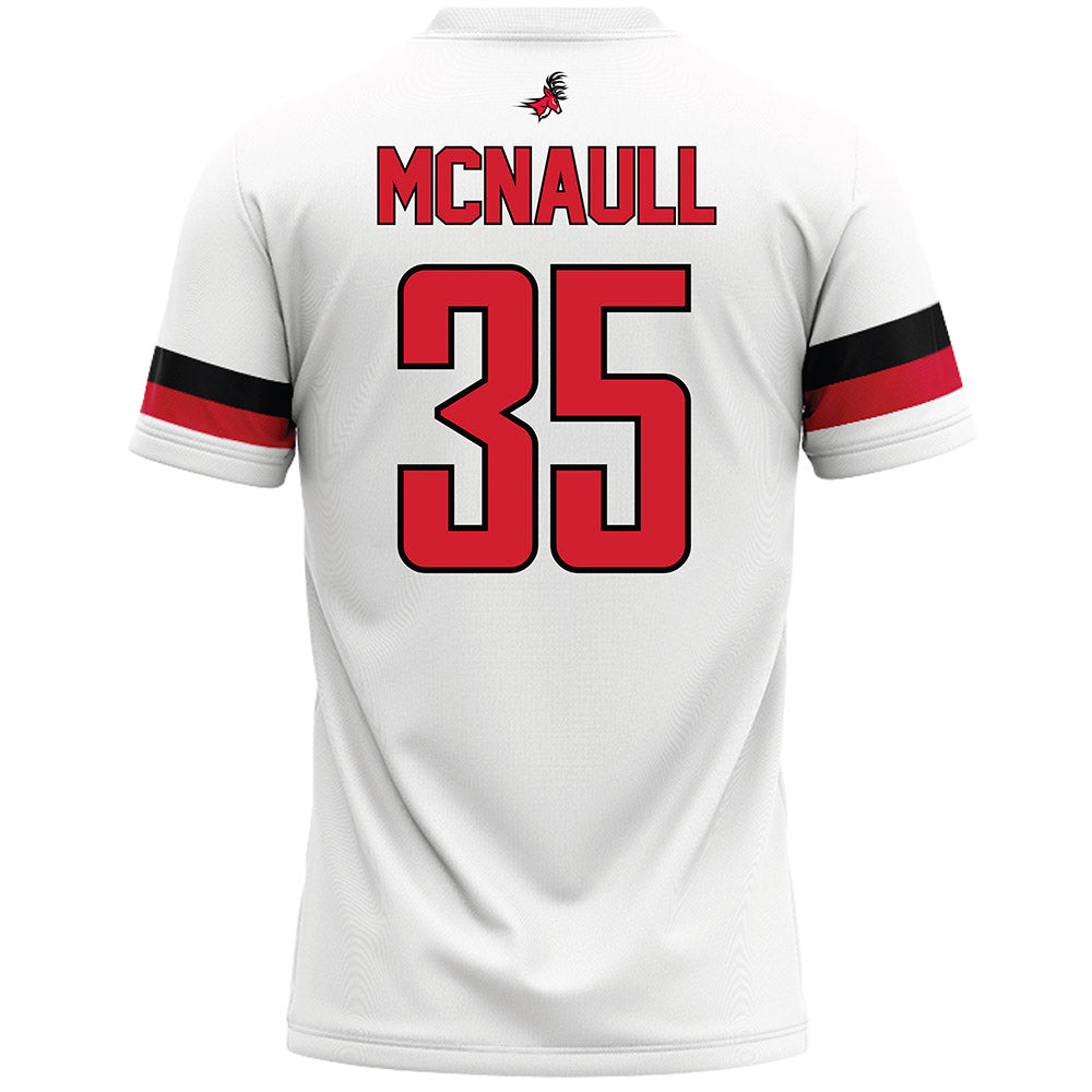 Fairfield - NCAA Men's Lacrosse : Caleb McNaull - Lacrosse Jersey White