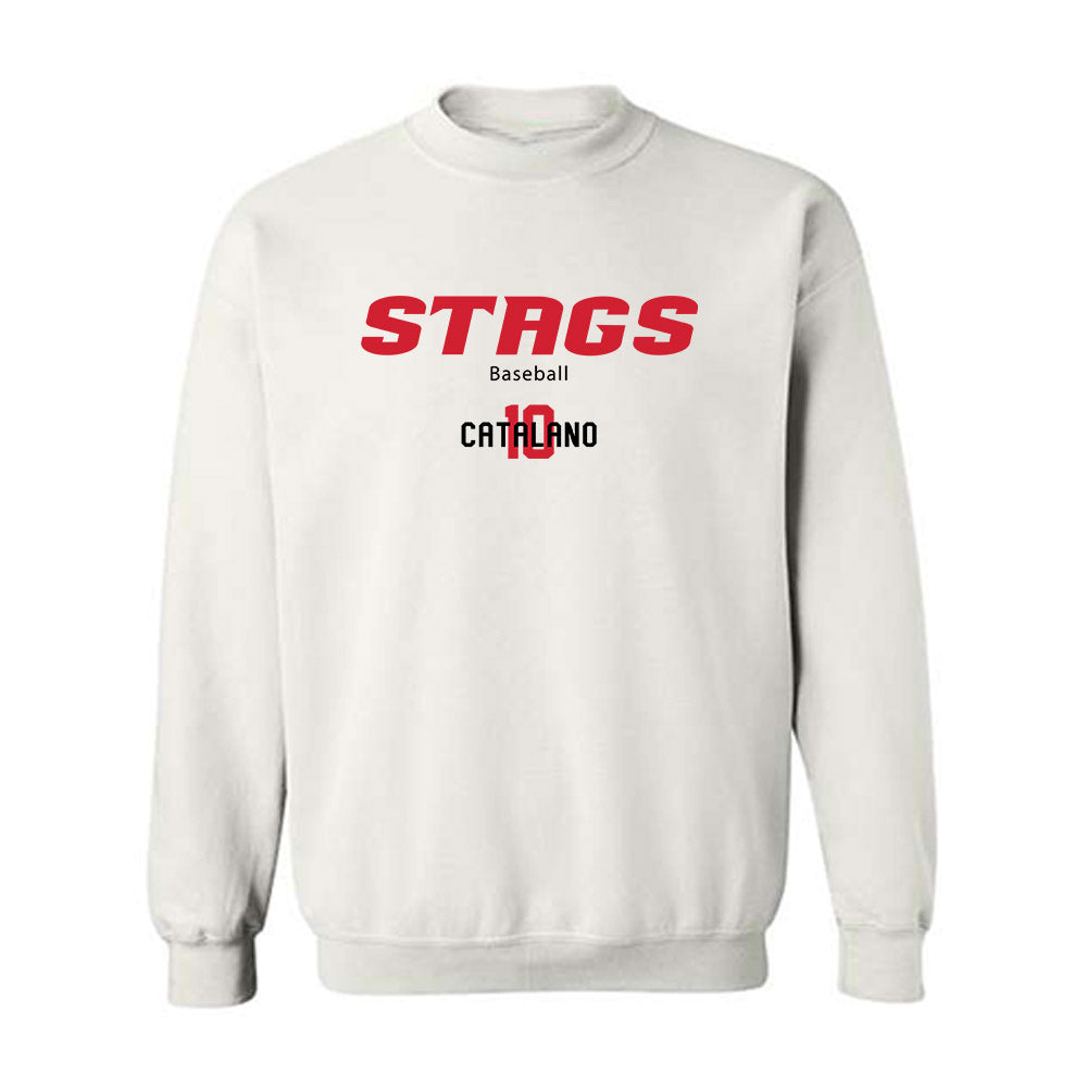 Fairfield - NCAA Baseball : Paul Catalano - Crewneck Sweatshirt Classic Fashion Shersey