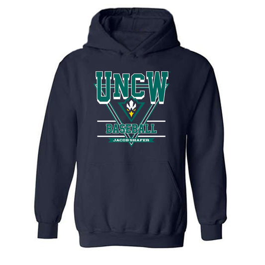 UNC Wilmington - NCAA Baseball : Jacob Shafer - Hooded Sweatshirt Classic Fashion Shersey