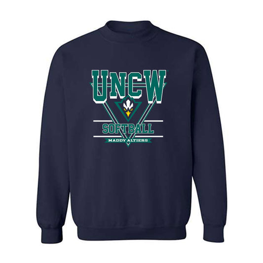 UNC Wilmington - NCAA Softball : Maddy Altiers - Crewneck Sweatshirt Classic Fashion Shersey