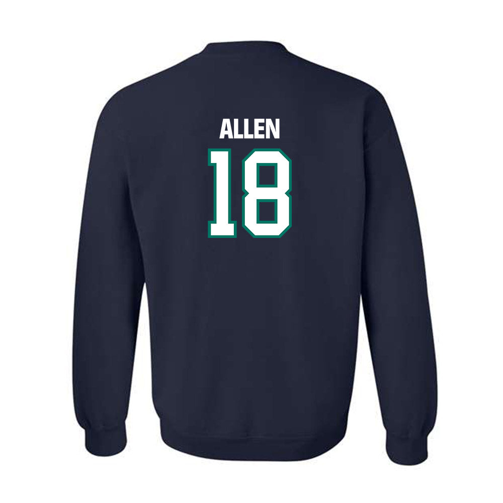 UNC Wilmington - NCAA Baseball : Cooper Allen - Crewneck Sweatshirt Classic Shersey