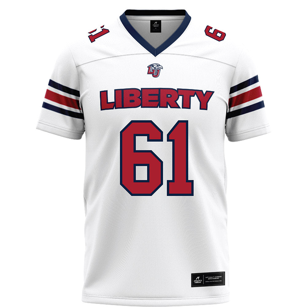 Liberty - NCAA Football : Aaron Fenimore - White Replica Jersey