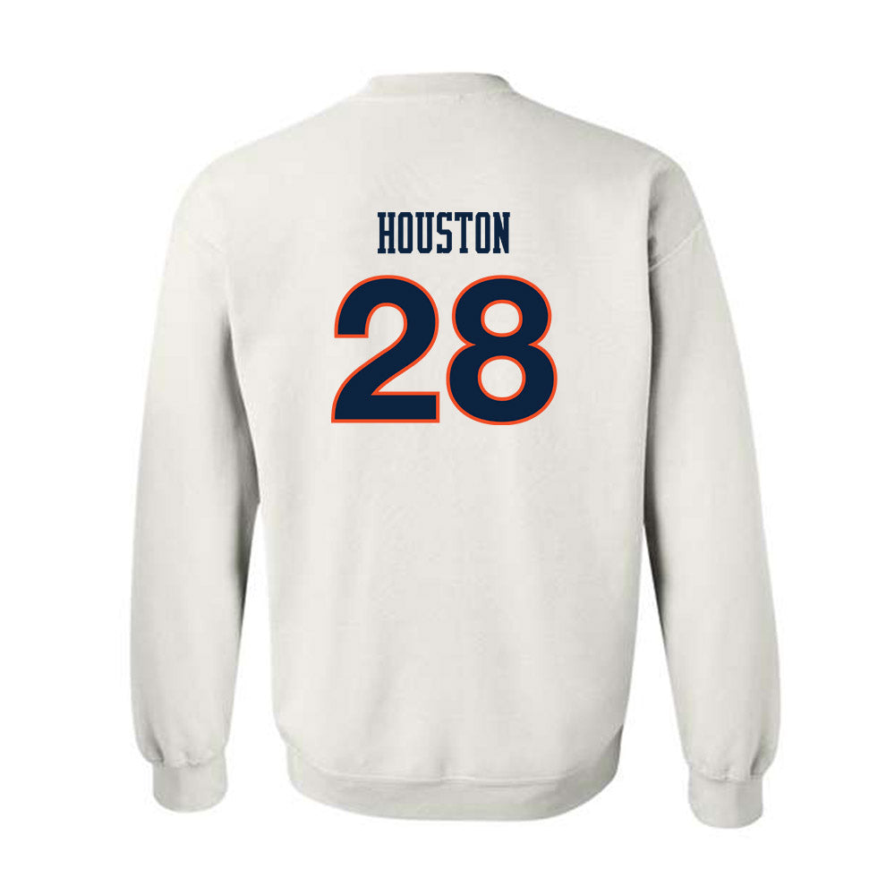 Auburn - NCAA Women's Soccer : Erin Houston - White Replica Shersey Sweatshirt