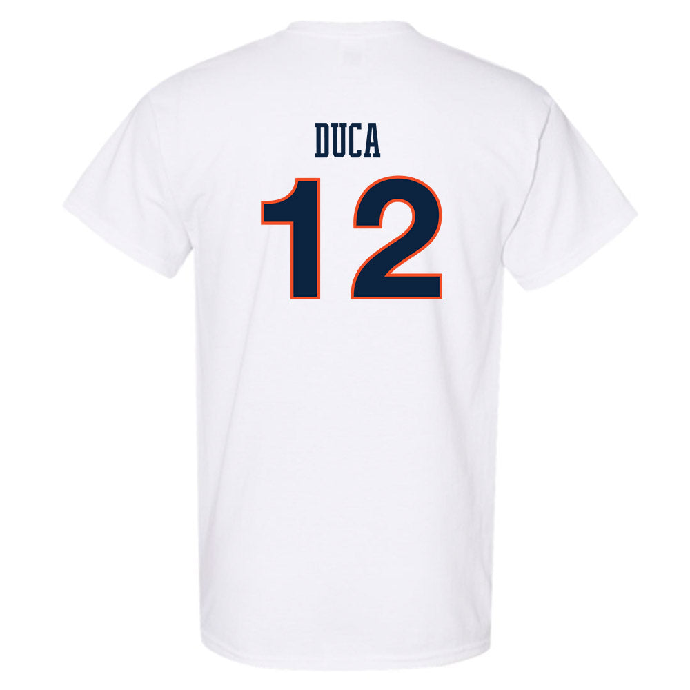 Auburn - NCAA Women's Soccer : Haley Duca - White Replica Shersey Short Sleeve T-Shirt