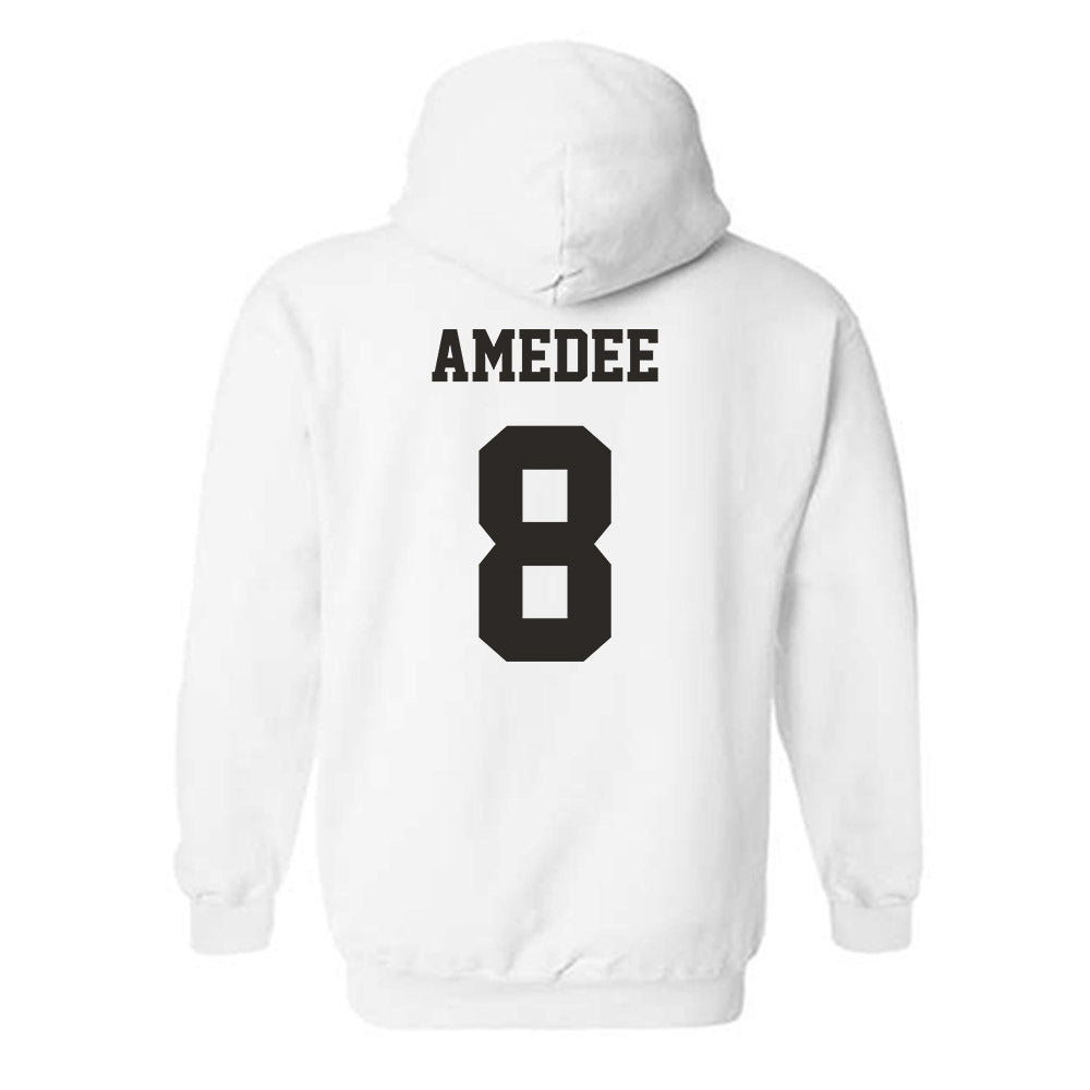 Louisiana - NCAA Baseball : Lee Amedee - Hooded Sweatshirt Classic Shersey