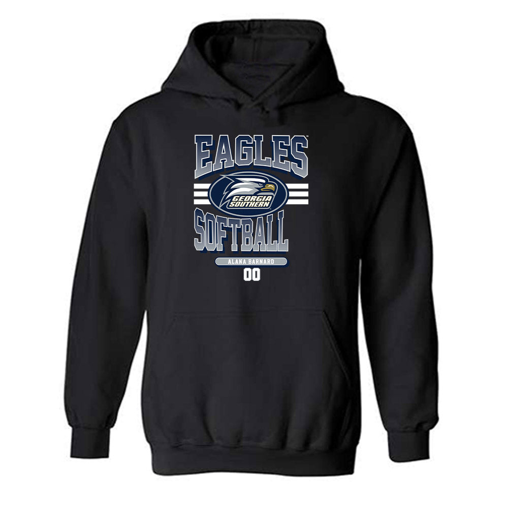 Georgia Southern - NCAA Softball : Alana Barnard - Hooded Sweatshirt Classic Fashion Shersey