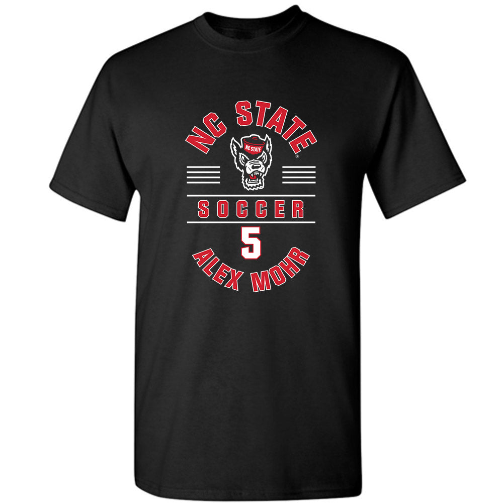NC State - NCAA Women's Soccer : Alex Mohr - Black Classic Fashion Shersey Short Sleeve T-Shirt