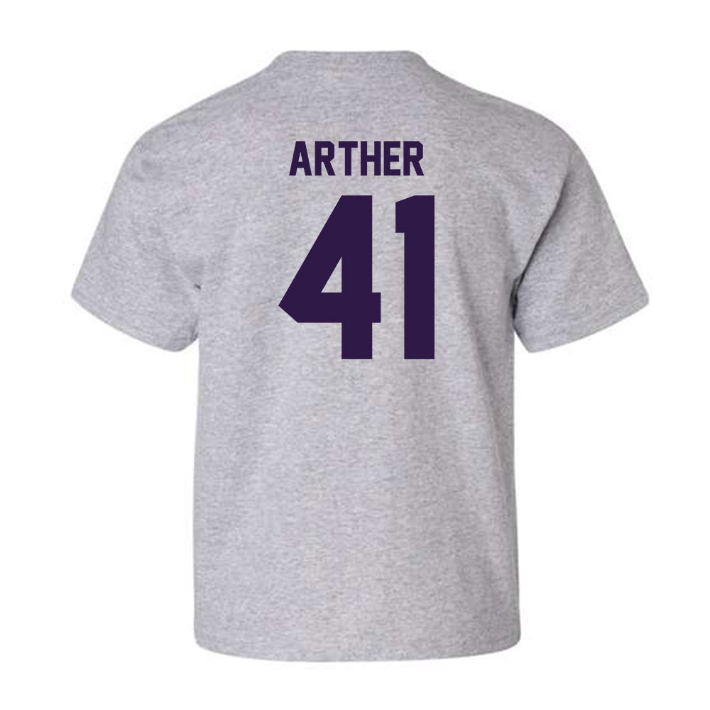 Kansas State - NCAA Baseball : Adam Arther - Youth T-Shirt Classic Shersey