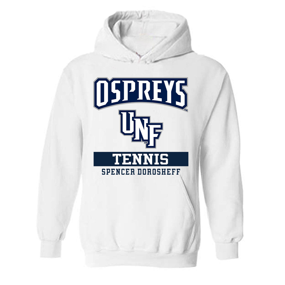 UNF - NCAA Men's Tennis : Spencer Dorosheff - Hooded Sweatshirt Classic Fashion Shersey