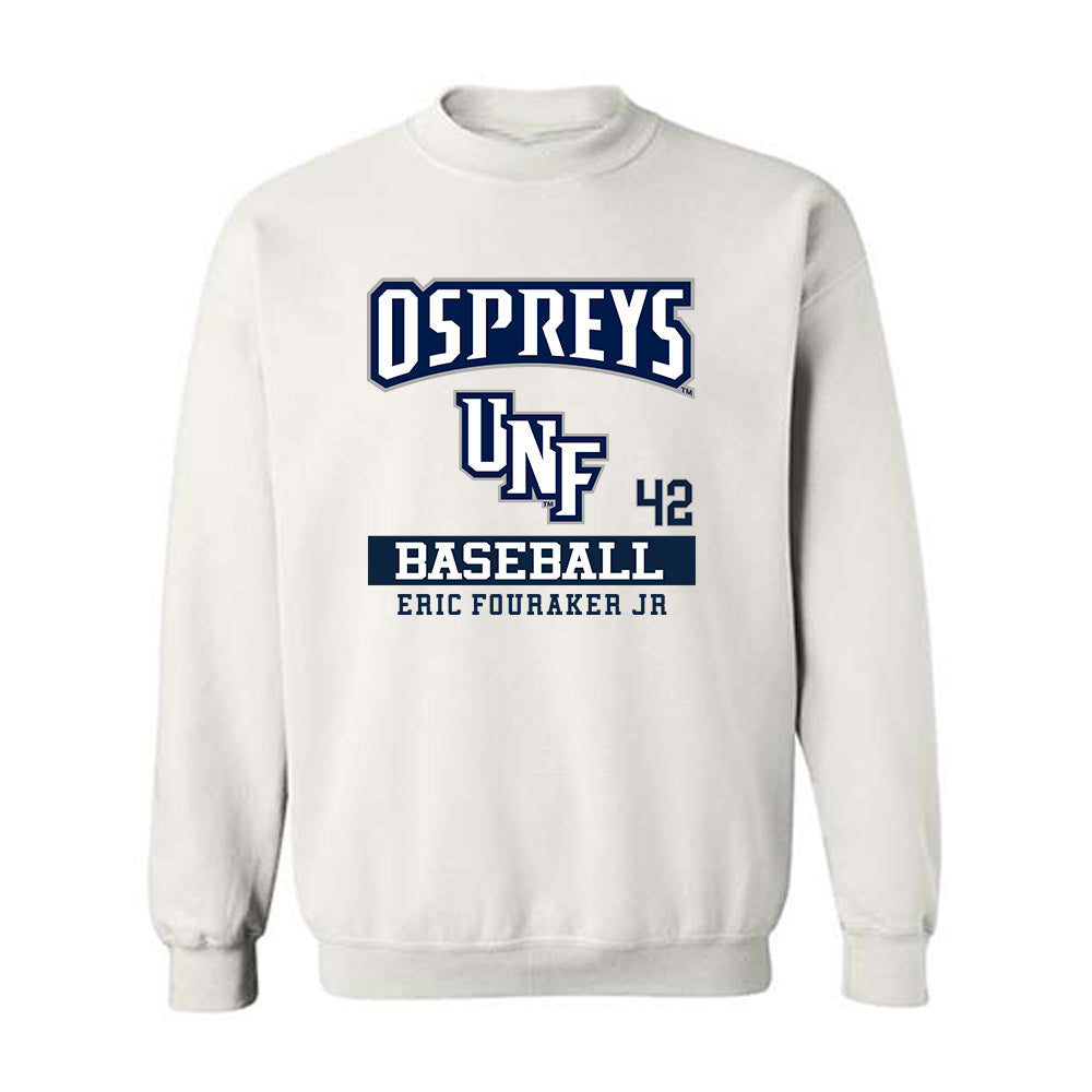 UNF - NCAA Baseball : Eric Fouraker Jr - Crewneck Sweatshirt Classic Fashion Shersey