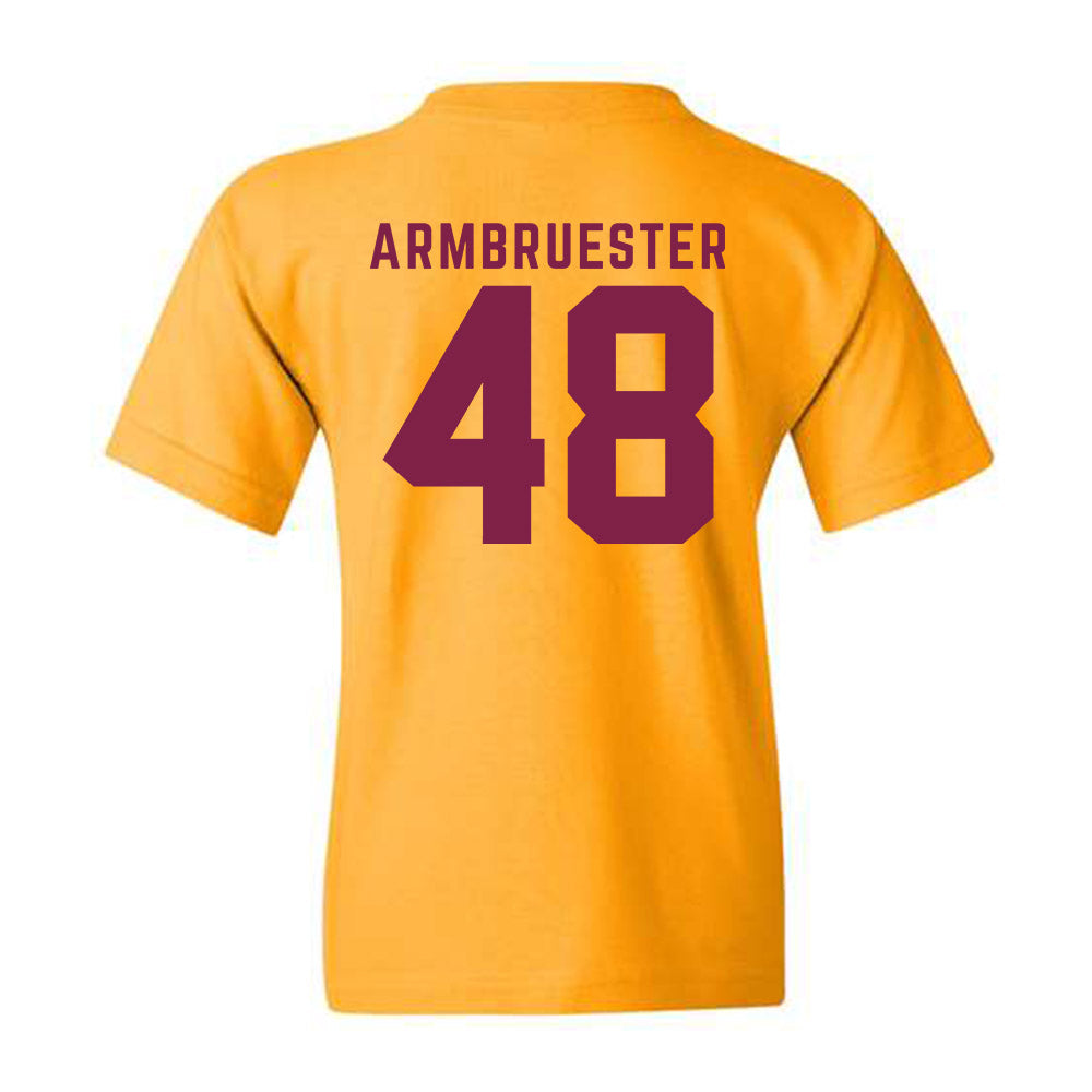 Arizona State - NCAA Baseball : Will Armbruester - Youth T-Shirt Classic Shersey