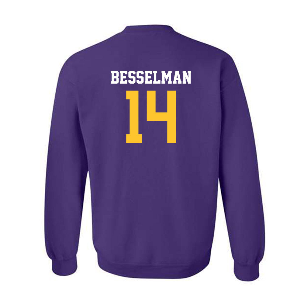 LSU - NCAA Women's Basketball : Izzy Besselman - Crewneck Sweatshirt Classic Shersey