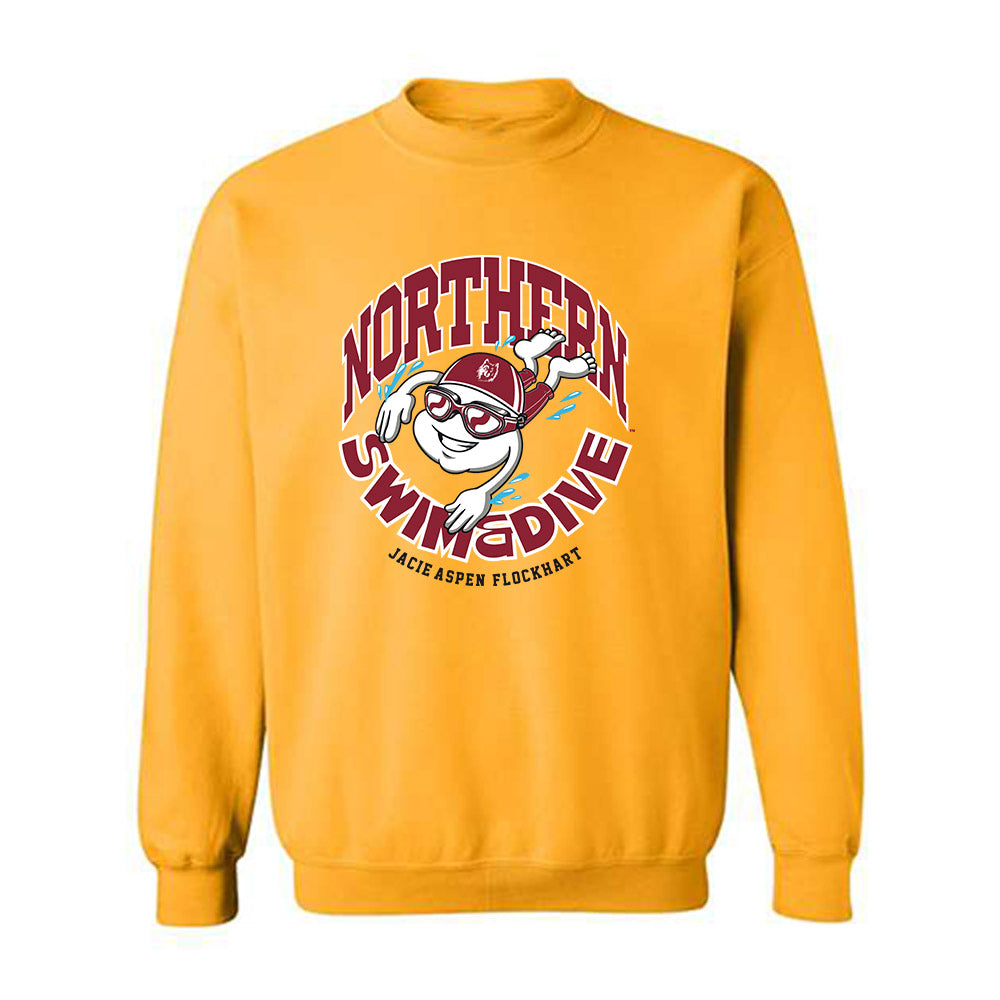 NSU - NCAA Women's Swimming & Diving : Jacie-Aspen Flockhart - Crewneck Sweatshirt Fashion Shersey