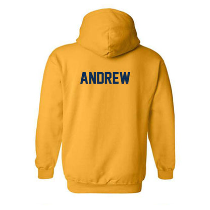 UTC - NCAA Wrestling : Logan Andrew - Gold Fashion Hooded Sweatshirt