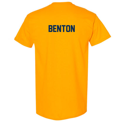UTC - NCAA Wrestling : Nicholas Benton - Gold Fashion Short Sleeve T-Shirt