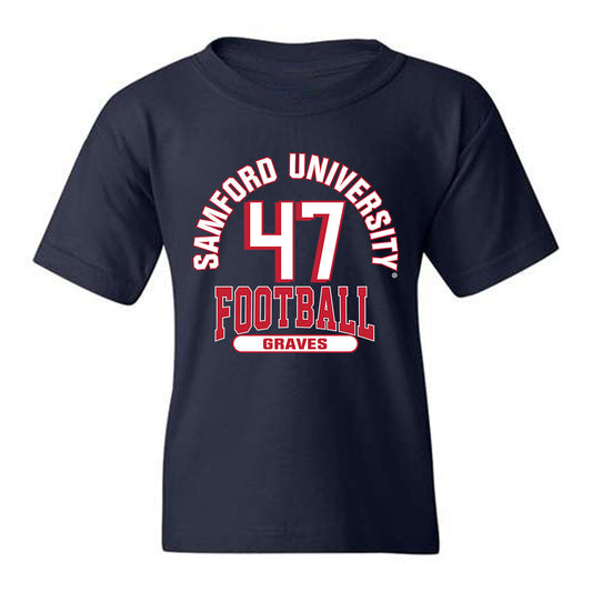 Samford - NCAA Football : Bryce Graves - Youth T-Shirt Classic Fashion Shersey