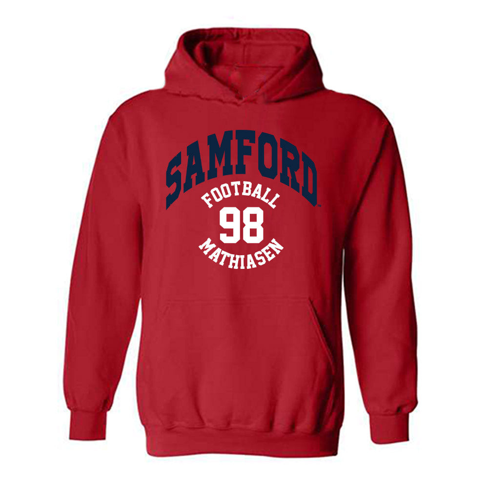 Samford - NCAA Football : Joshua Mathiasen - Hooded Sweatshirt Classic Fashion Shersey