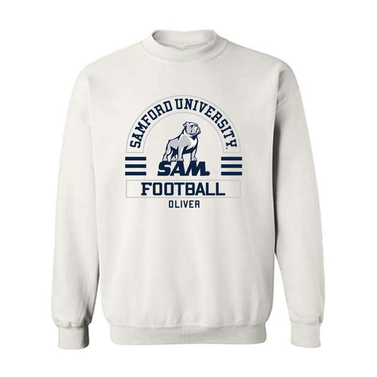 Samford - NCAA Football : JP Oliver - Crewneck Sweatshirt Classic Fashion Shersey